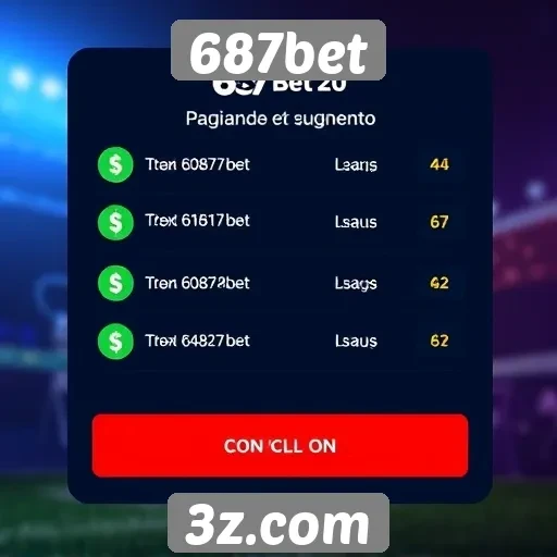 Opções de pagamento facilitadas no 687bet