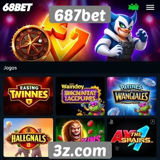 Principais jogos disponíveis na plataforma 687bet