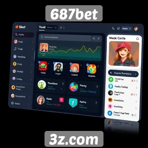 Interface amigável do site 687bet melhora a experiência